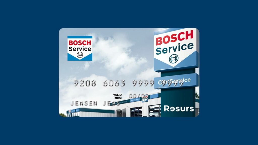 Bosch Car Service-kortet
